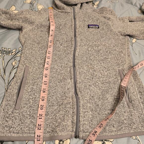 Patagonia Women’s Full Zip Hoodie Gray S Fleece Jacket Outdoor Hiking Athleisure - Picture 8 of 9